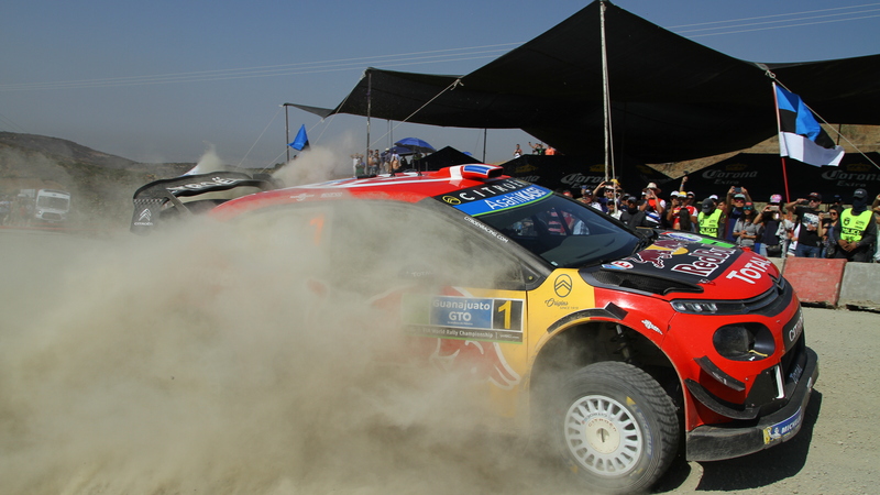 WRC19. Mexico. Ancora Ogier (Citroen) Thriller