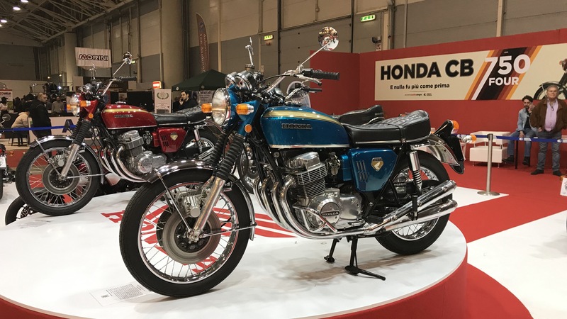 Honda CB 750 Four: la mostra a Roma Moto Days 2019