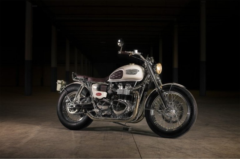 Triumph Bonneville #43 Ruby: una scrambler dai toni pacati