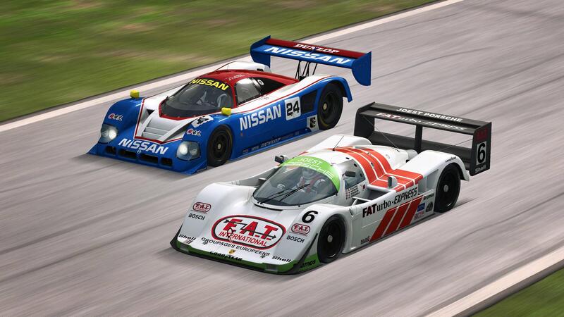 Raceroom, Porsche 962 C e Nissan R90CK in arrivo