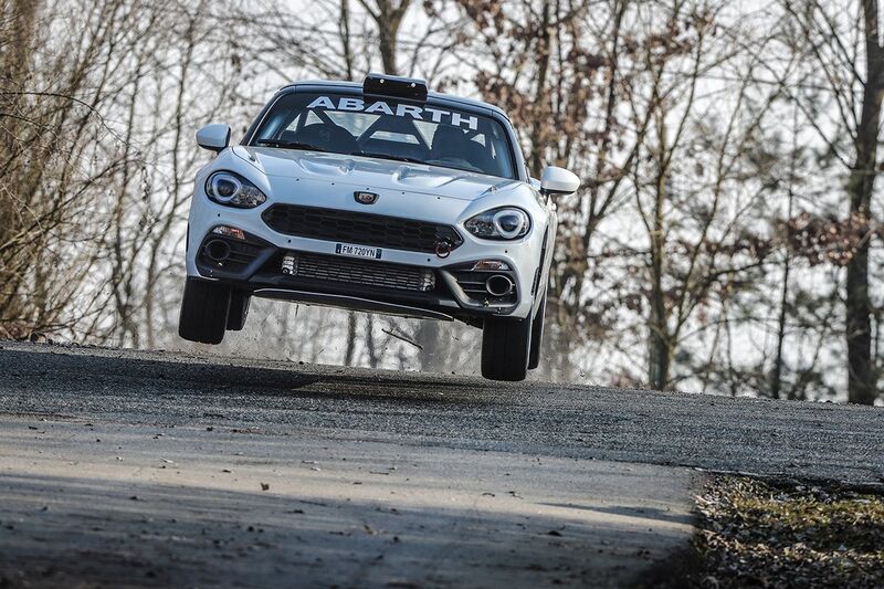 Abarth 124 rally 2019, lo Scorpione da corsa si rinnova