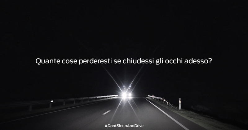 Sonno, Fatica e Riposo: tre cardini della guida sicura [test autovalutazione]