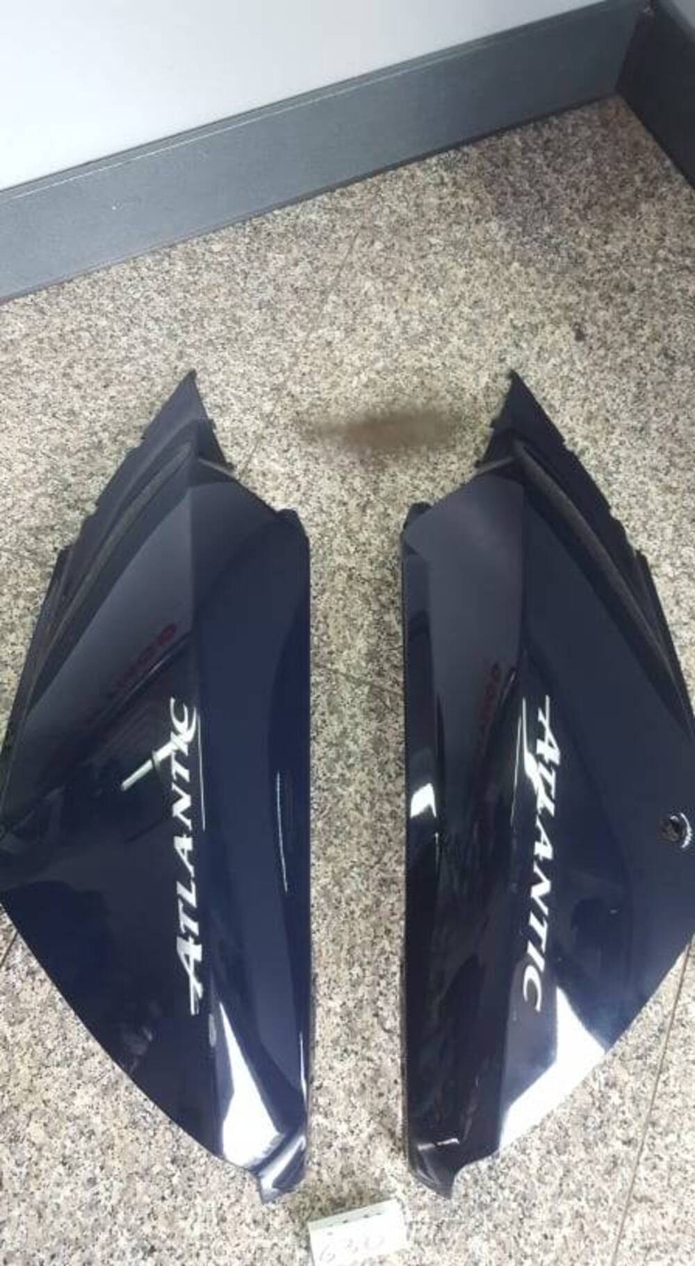 CODONE SX e CODONE DX BLU ASTRAL LEONARDO 125 250 Aprilia