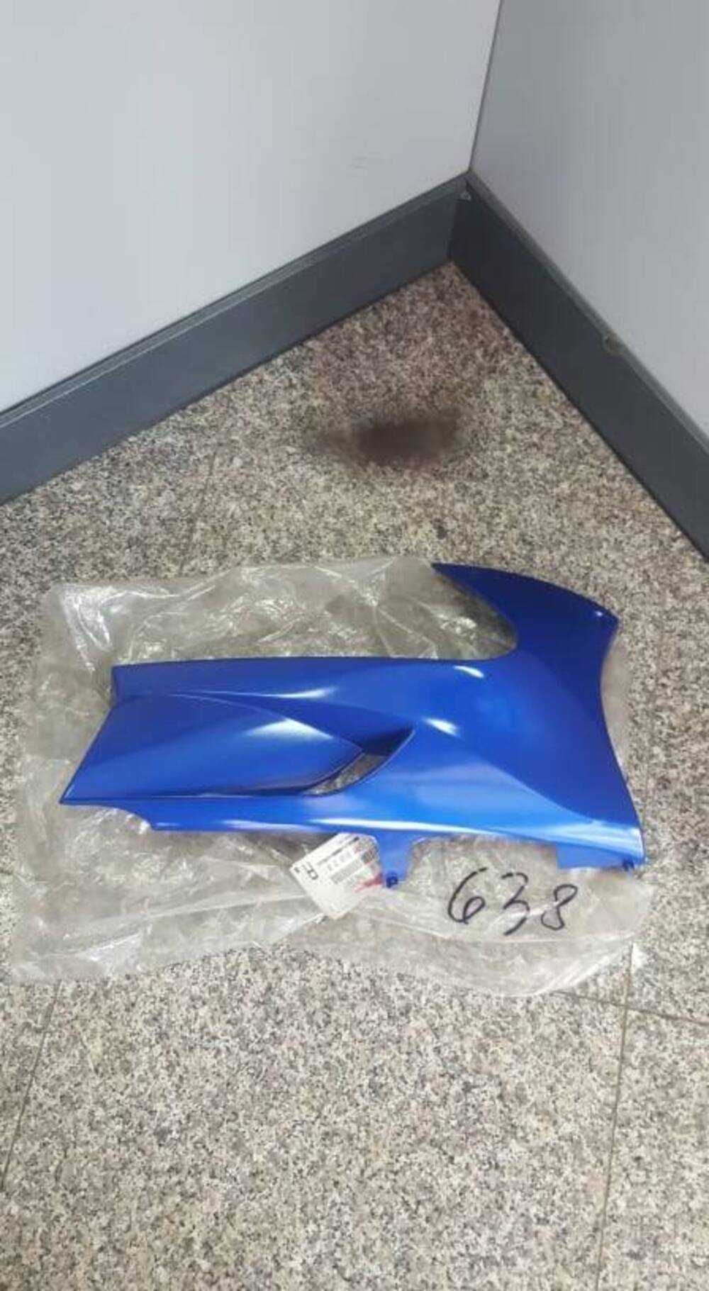 SPOILER DX BLU JET FORCE 50 Peugeot