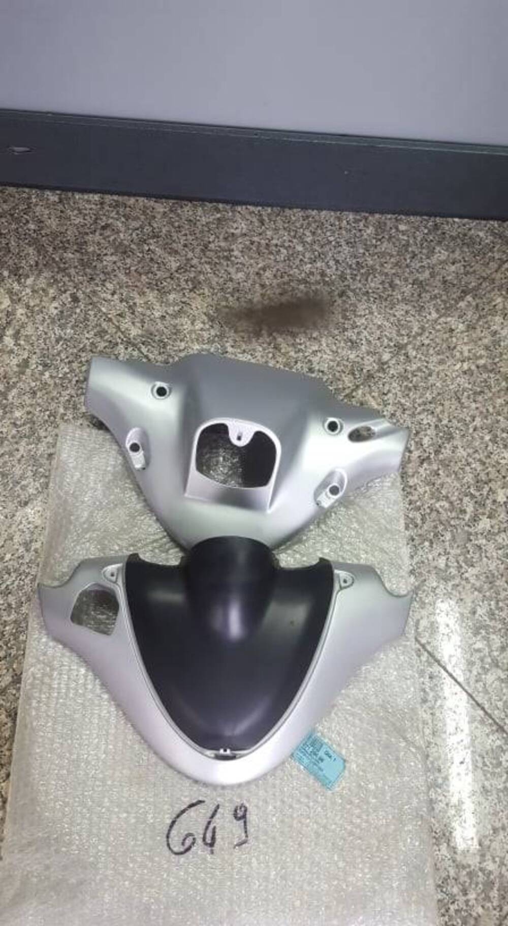 COPRIMANUBRIO ARGENTO OPACO F15 FIREFOX 50 Malaguti