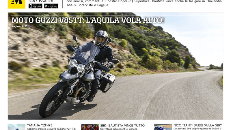 Magazine n&deg; 373, scarica e leggi il meglio di Moto.it 