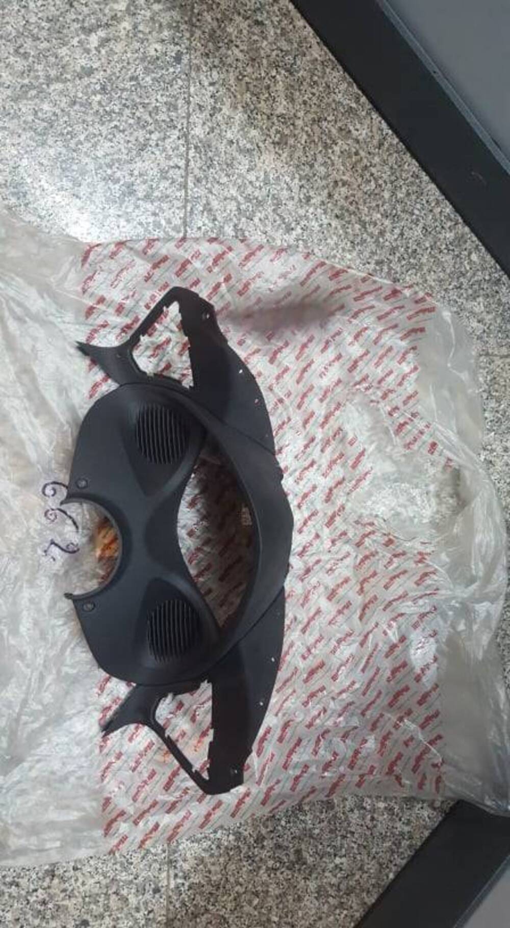 PANNELLO CRUSCOTTO NERO SPIDER MAX 500 Malaguti