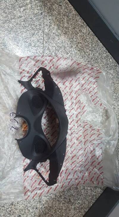 PANNELLO CRUSCOTTO NERO SPIDER MAX 500 Malaguti