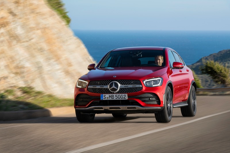 Mercedes GLC Coup&eacute; restyling, le prime immagini