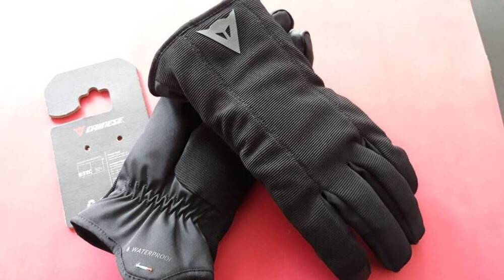 GUANTI URBAN D-DRY UNISEX NERI WATERPROOF Dainese