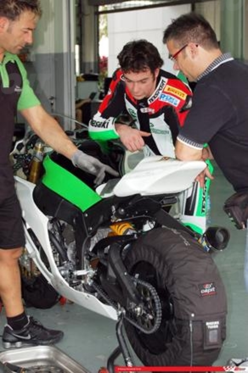 Conclusi a Sepang i test Kawasaki