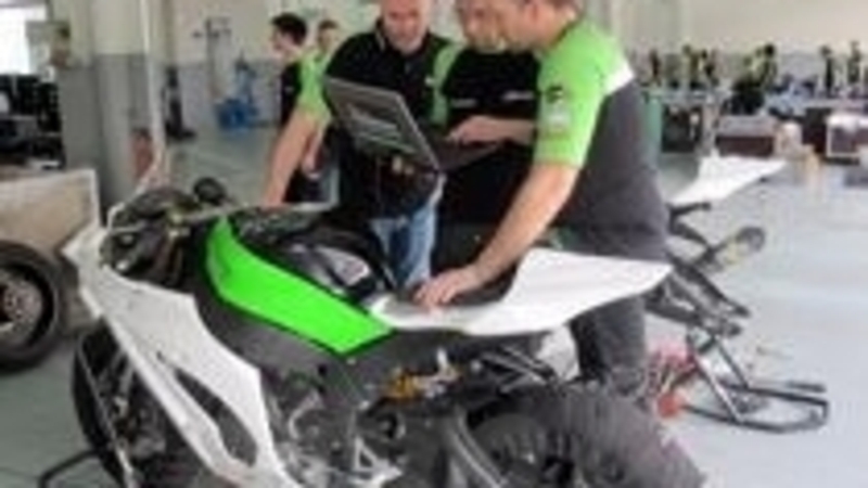 Conclusi a Sepang i test Kawasaki