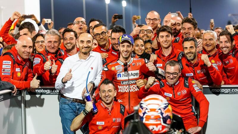 Domenicali: &quot;Ducati &egrave; orgogliosa dell&#039;ingegnosit&agrave; ingegneristica italiana&quot;