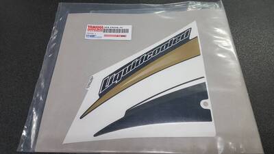 ADESIVO LIQUIDCOOLED PER YAMAHA AEROX LATO SX 1BX