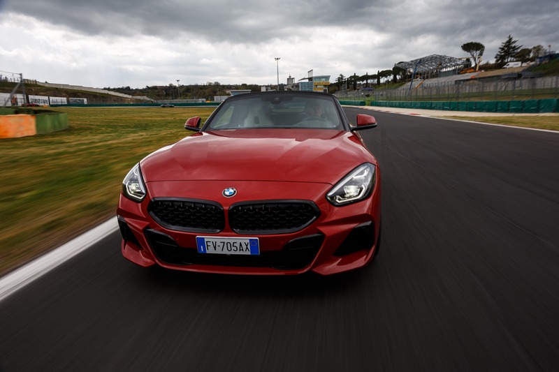 La BMW Z4 in pista