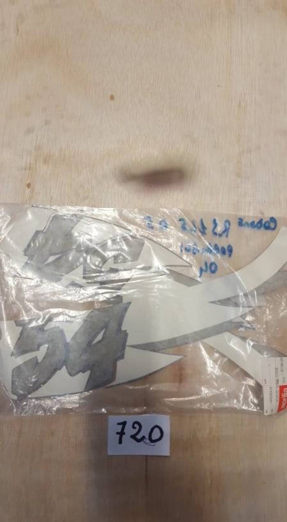 SERIE ADESIVI CODONE RS 125 2005 Aprilia