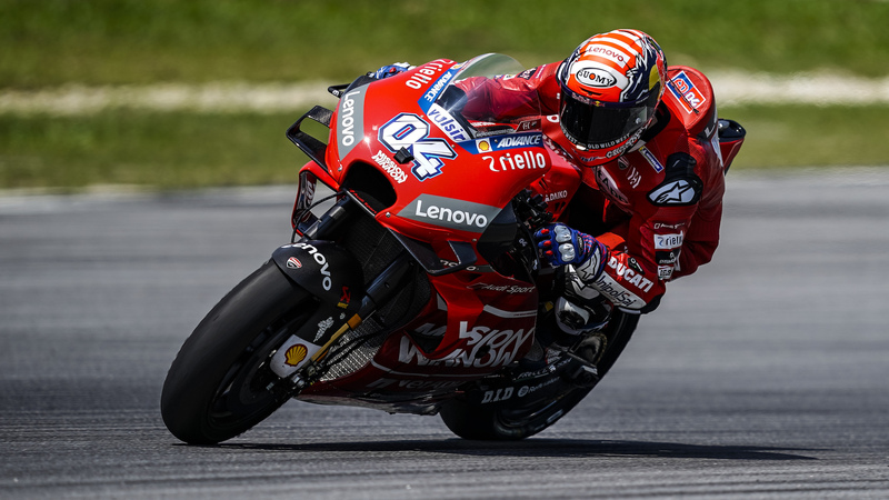 MotoGP 2019. Dovizioso davanti nelle FP2 in Argentina