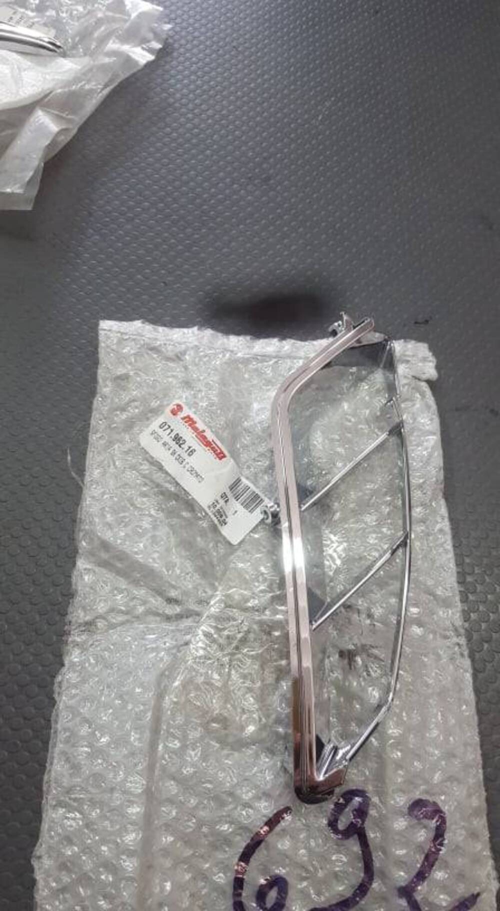 SFOGO ARIA SX CROMATO CENTRO 50 125 160 Malaguti