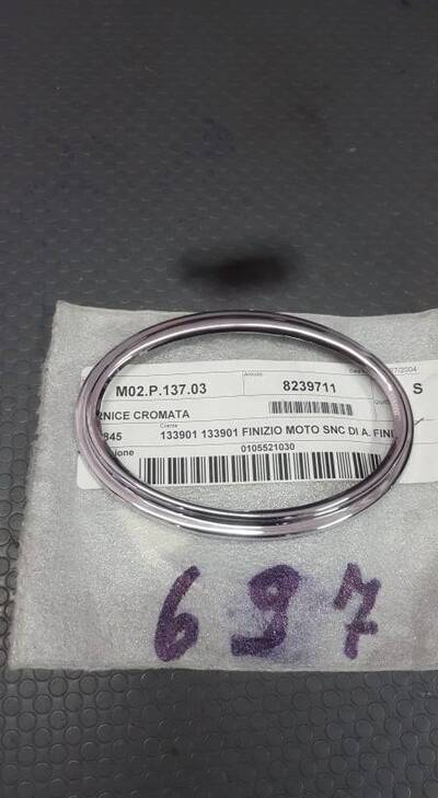 CORNICE CROMATA SCUDETTO SCARABEO 50 100 Aprilia