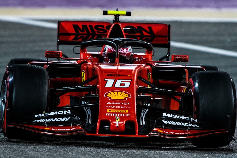 F1, GP Bahrain 2019: pole per Leclerc. Secondo Vettel