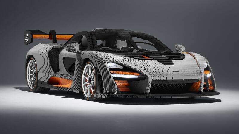 McLaren Senna, ecco quella di Lego a grandezza naturale 