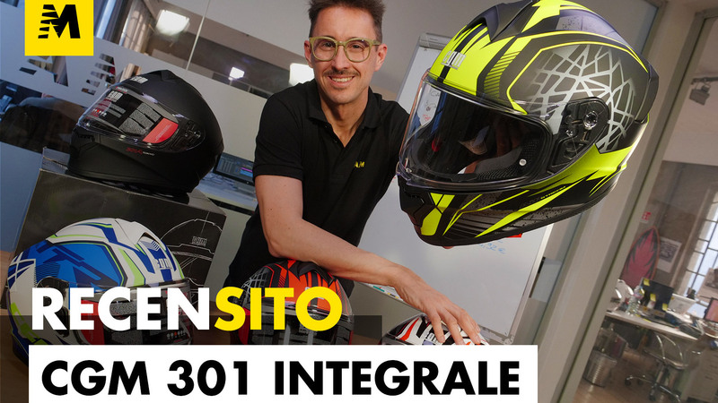 CGM 301 Integrale. Recensito casco per moto da strada