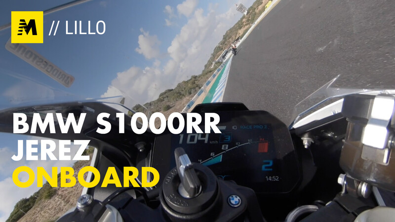 Onboard: BMW S1000RR 2019 a Jerez de la Frontera