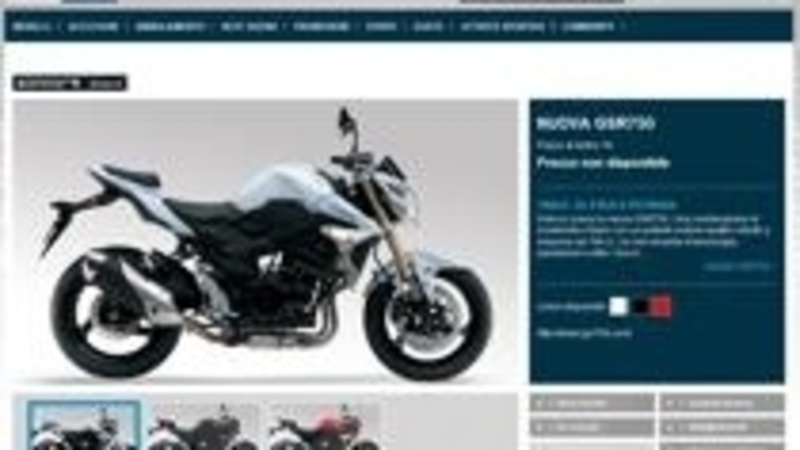 Suzuki rinnova il suo sito web