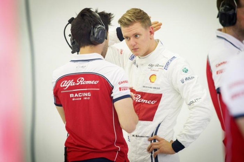 Mick Schumacher, test con Alfa Romeo dopo la Ferrari