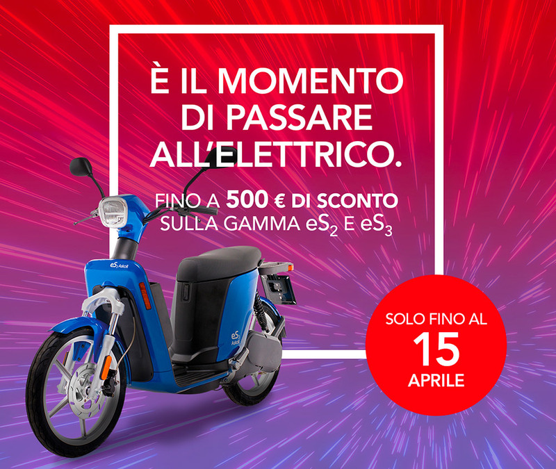 Askoll anticipa gli Ecobonus. 500 euro di incentivi sugli scooter elettrici