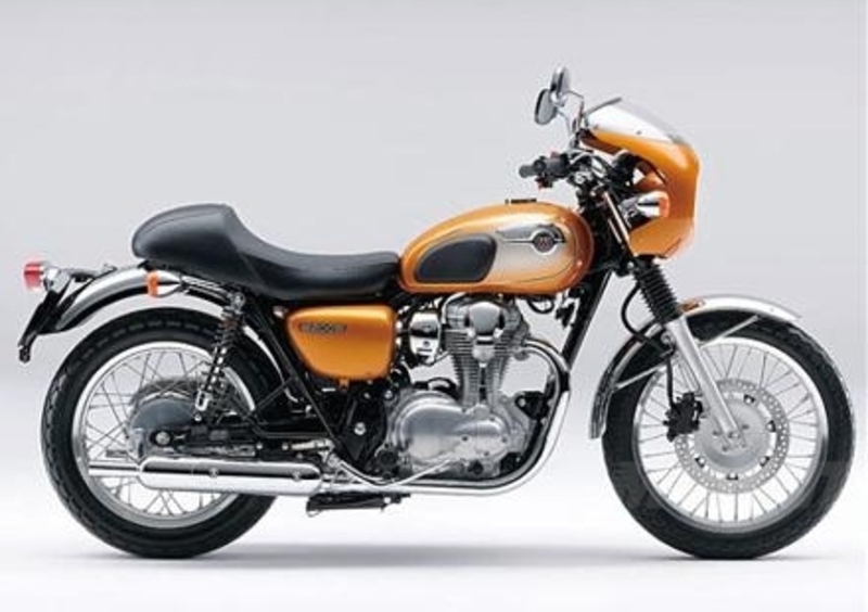 Kawasaki W800 Caf&egrave; Style. Bella, ma solo per il Giappone