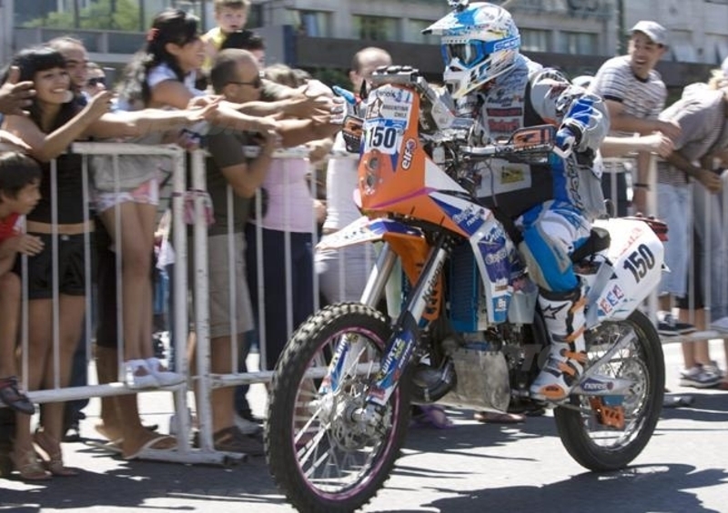 La KTM XC 150 ha corso la Dakar con Belaustegui 