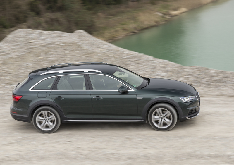 L&#039;Audi A4 allroad &egrave; pensata per cavarsela egregiamente anche lontano dall&#039;asfalto