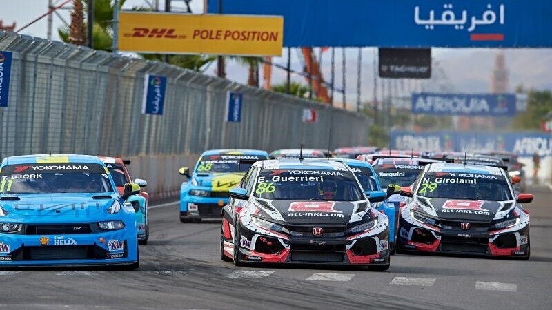 WTCR 2019 Marocco, Gara1: Guerrieri porta la Honda Civic al top [video]