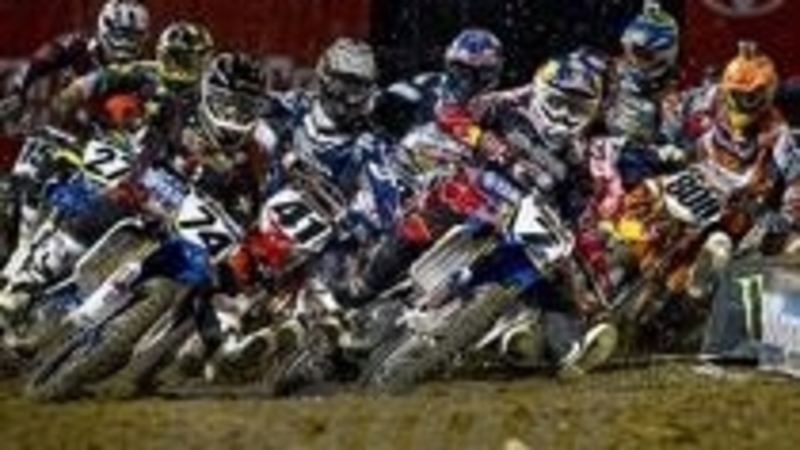 Stewart nell&#039;AMA Supercross di Oakland