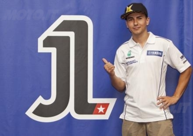 Jorge Lorenzo presenta il suo numero 1