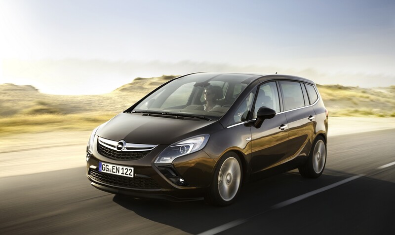 La terza generazione di Opel Zafira