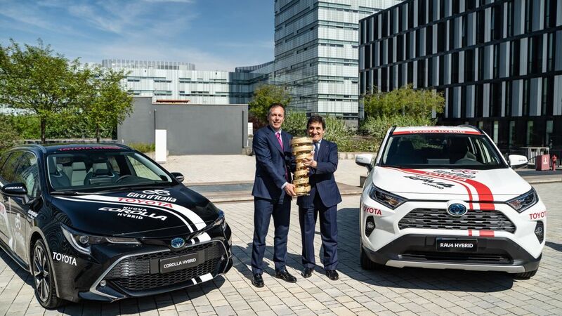 Giro d&#039;Italia 2019: Toyota auto ufficiale