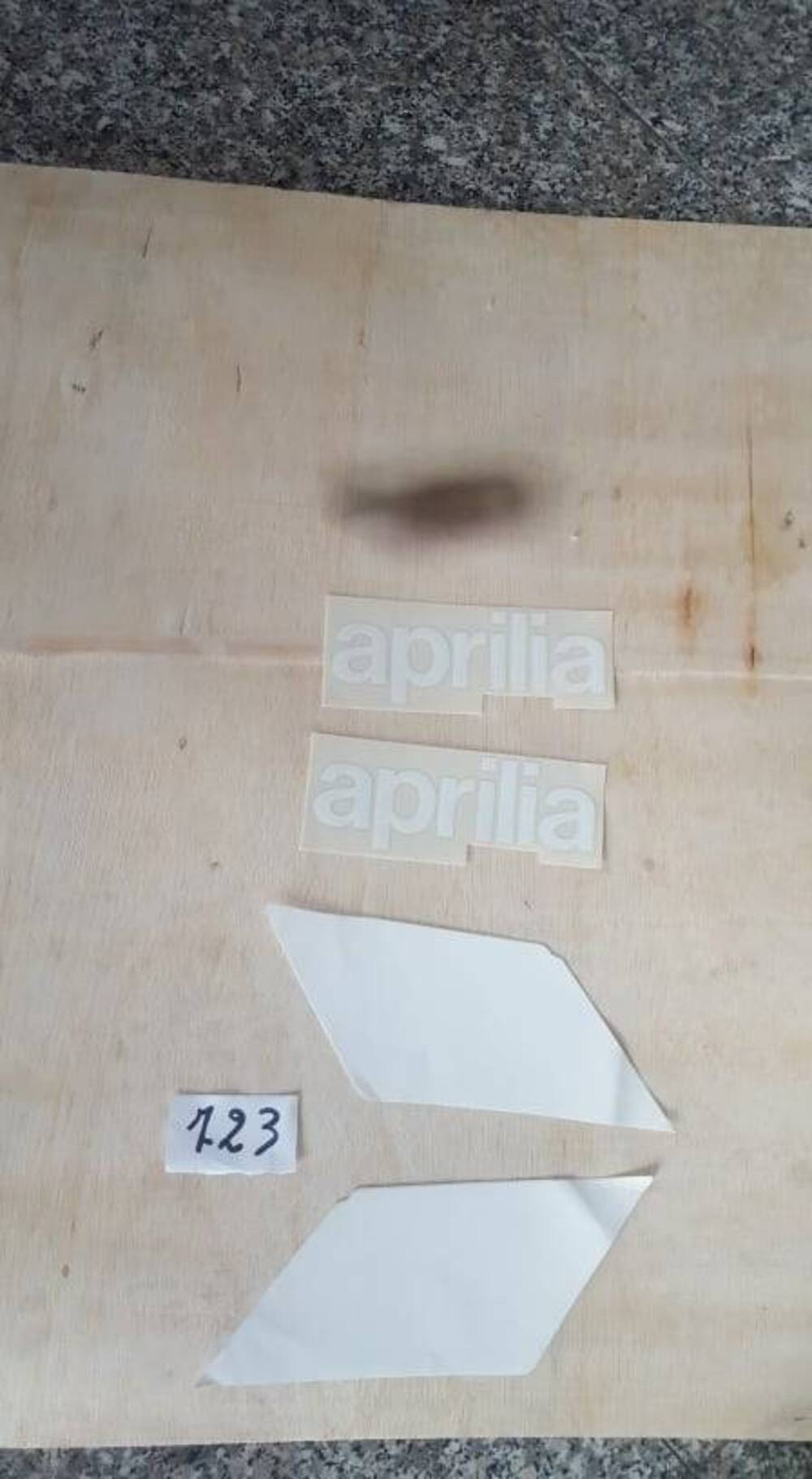 SERIE ADESIVI AF1 50 1986 Aprilia