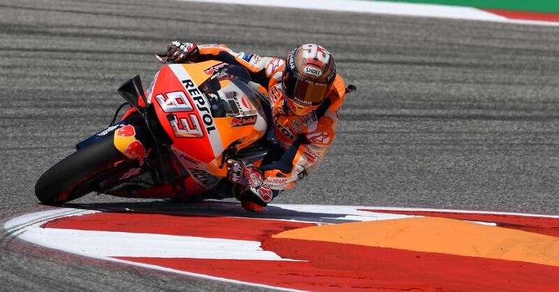 MotoGP 2019. Marquez conquista la pole position ad Austin