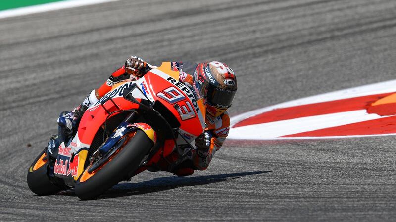 MotoGP 2019. Marquez conquista la pole position ad Austin