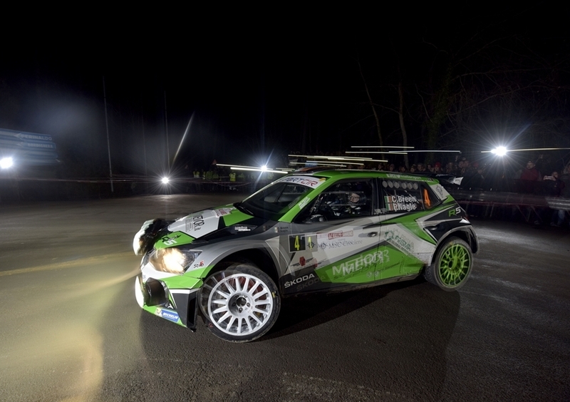 CIR 2019. Rallye Sanremo. The Incredible Breen (Skoda)