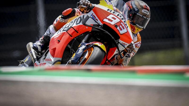 MotoGP. M&aacute;rquez primo nel warm-up ad Austin