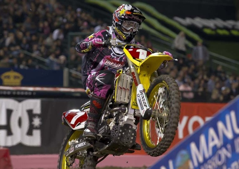 Canard nell&#039;AMA Supercross di Houston