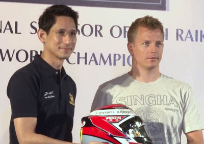 La birra thai della Ferrari passa all’Alfa Romeo Racing: volere di Kimi Raikkonen