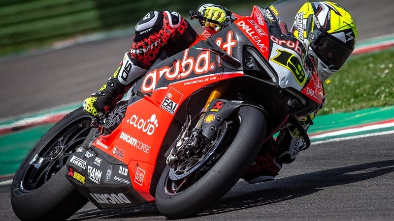 SBK 2019. Giornata di test a Imola per il team Ducati Aruba.it Racing