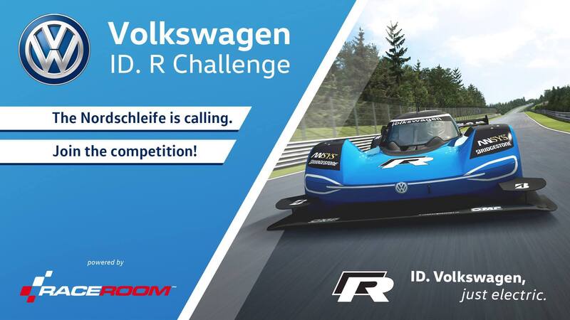 Raceroom, ecco la Volkswagen ID R Challenge