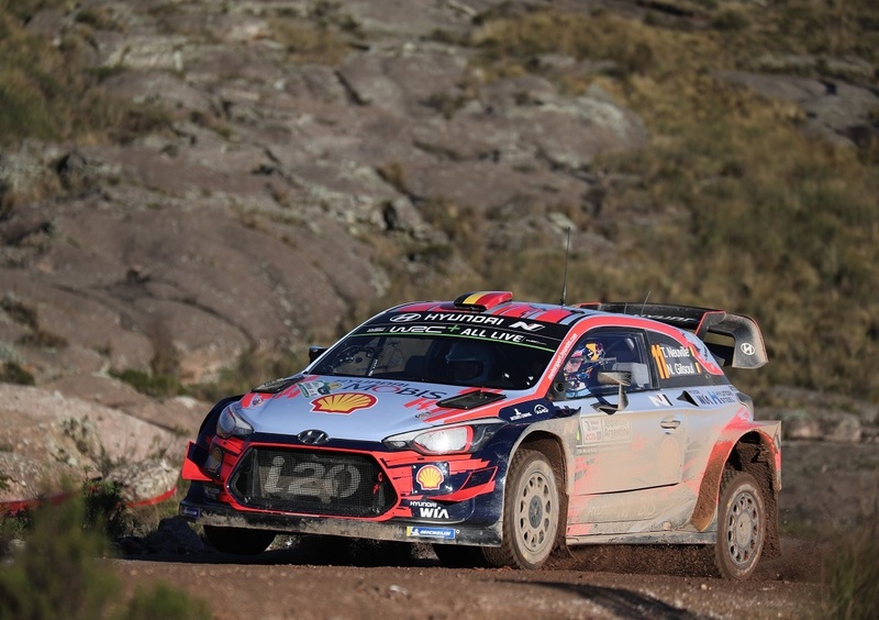 WRC 2019. Argentina. Sabato di Sole e Grande Neuville