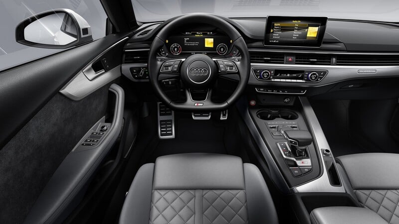 Gli interni della nuova Audi S5 TDI 2019