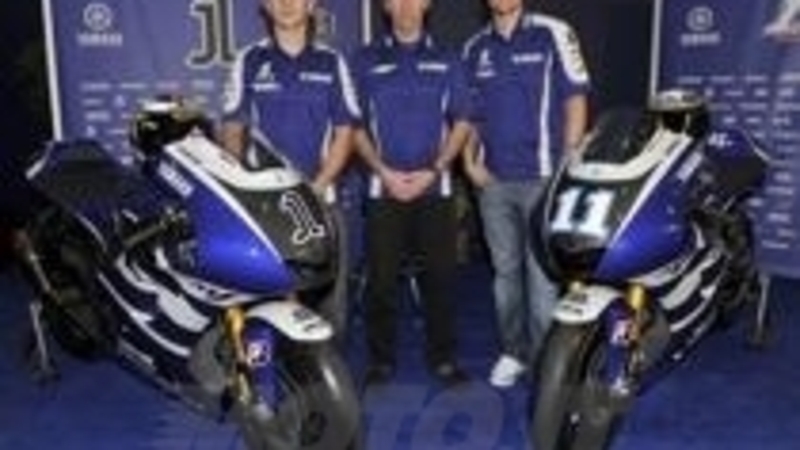 MotoGP. La nuova livrea della Yamaha YZR-M1